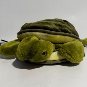 Folkmanis Turtle‎ Tortoise Hand Puppet Full Body Green Soft Toy Plush 11"